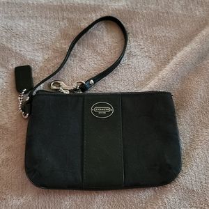 Small coach wristlet